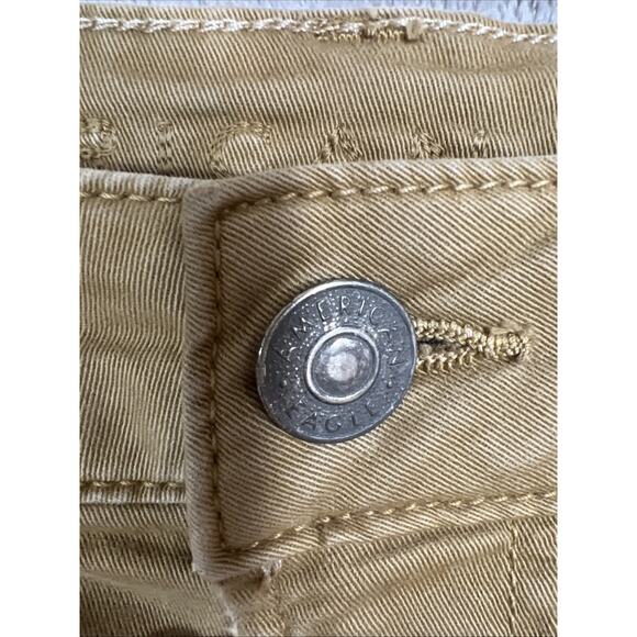 American Eagle Pants Men's 30x30 Tan Flex Slim Fit Straight Stretch Cotton Denim - Picture 5 of 15
